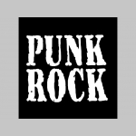 Punk rock mikina s kapucou stiahnutelnou šnúrkami a klokankovým vreckom vpredu 